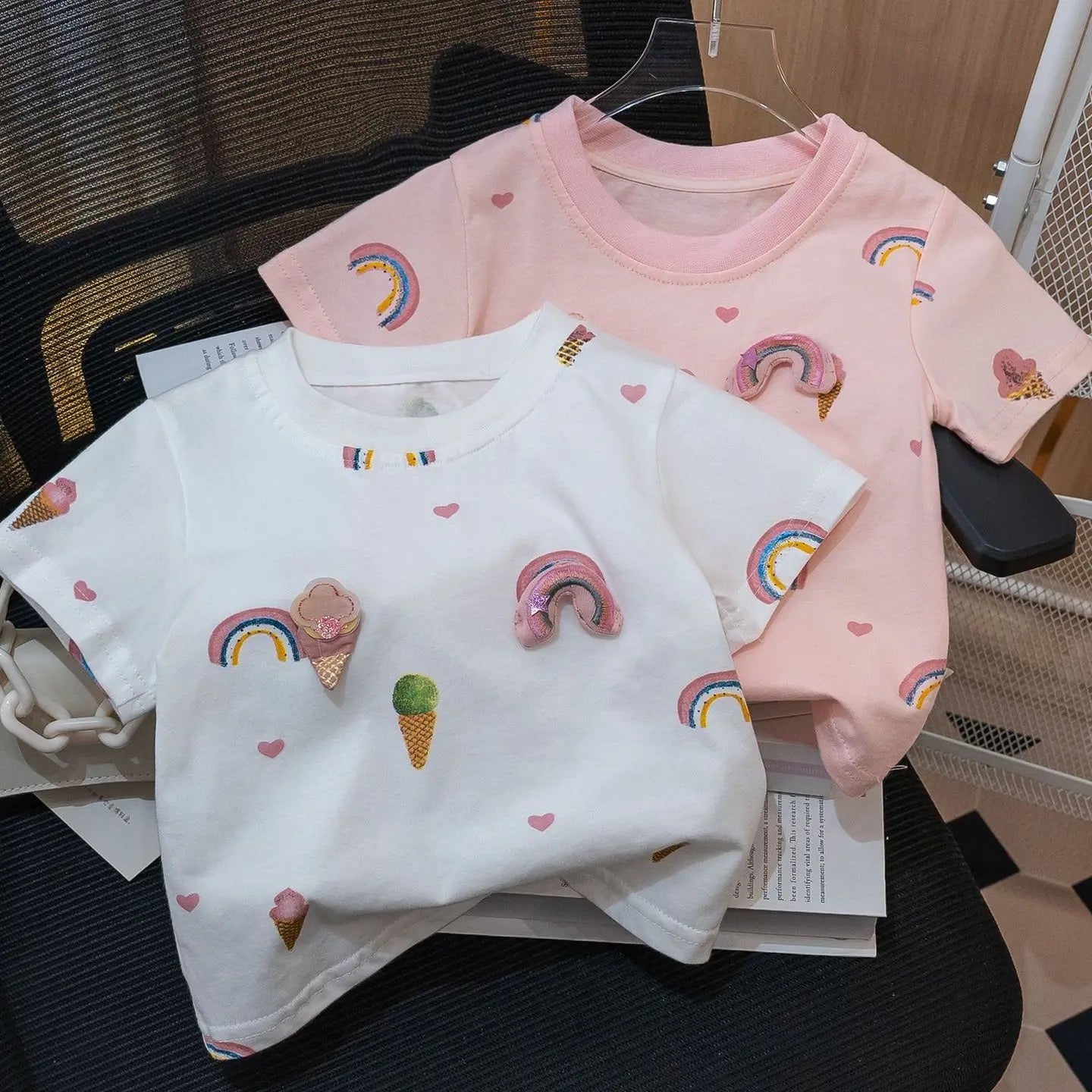 3D rainbow top