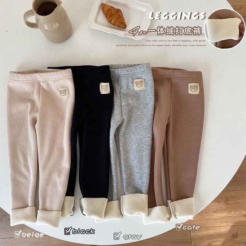 Teddy fleece leggings