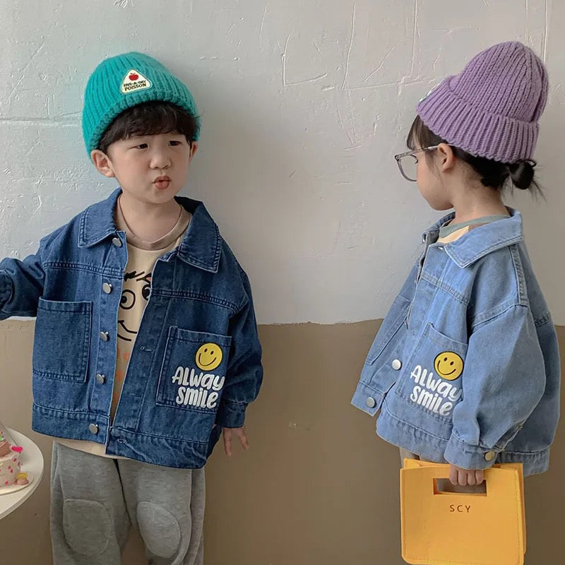 The smile denim jacket