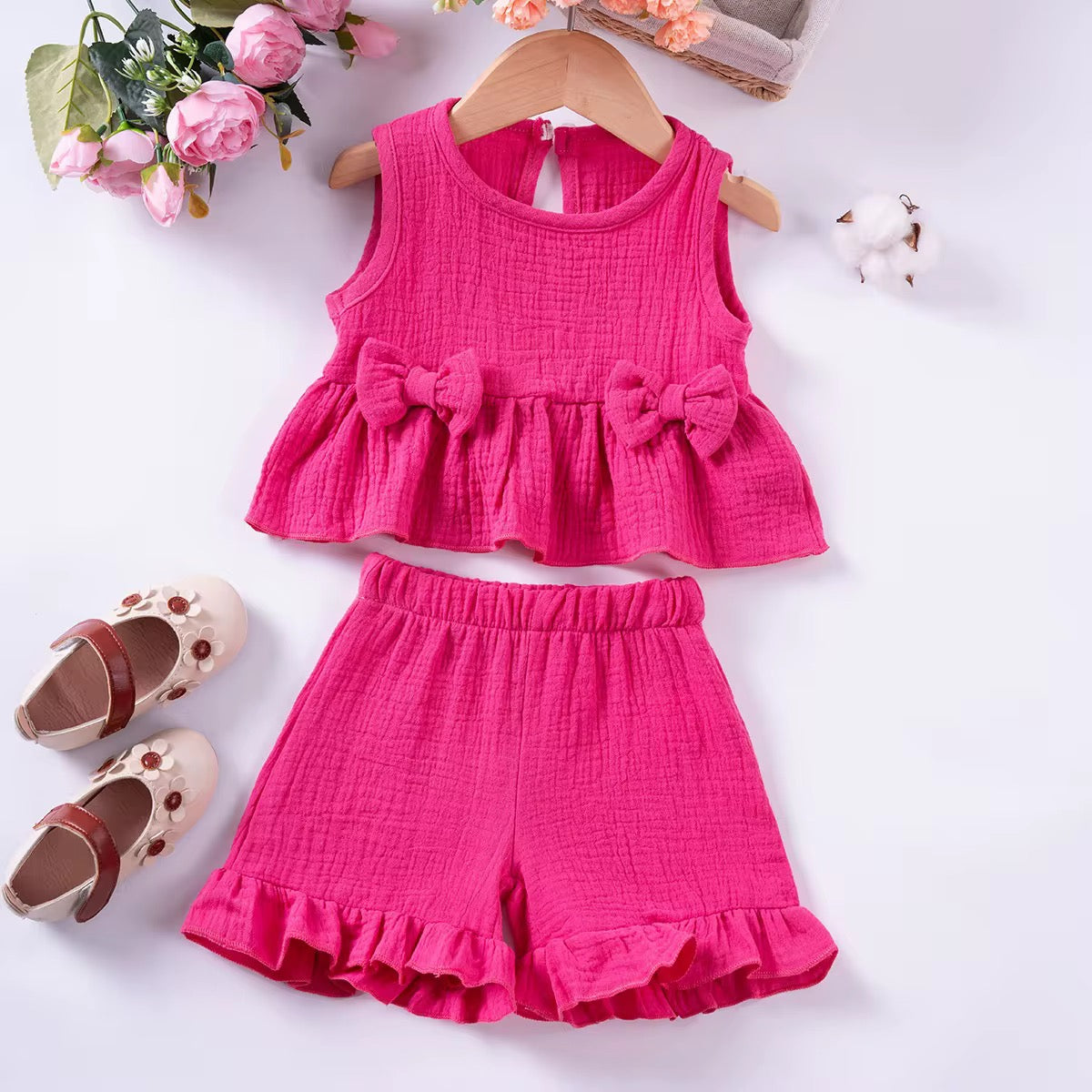 Linen girl set