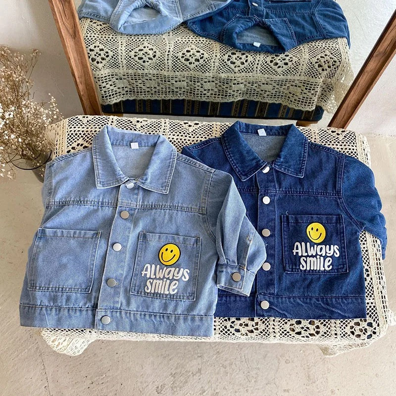 The smile denim jacket