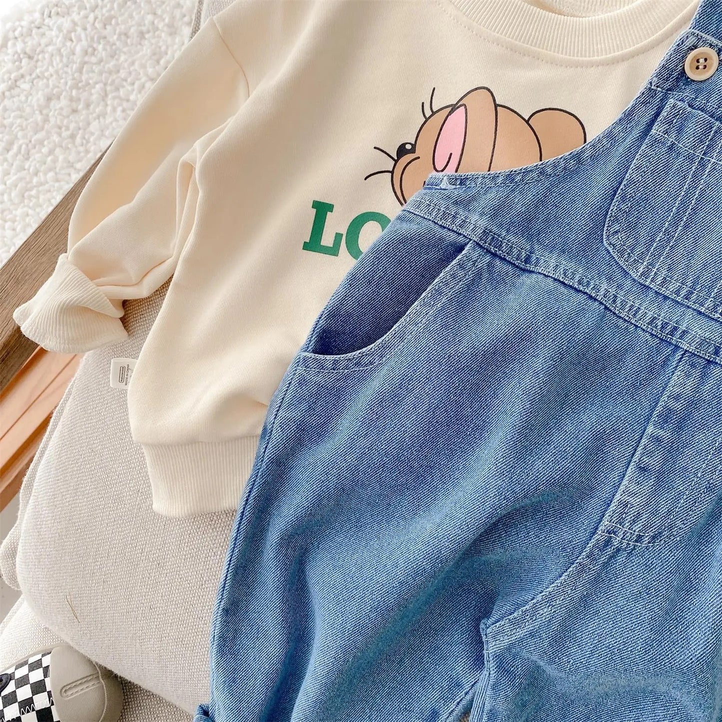 Denim overall