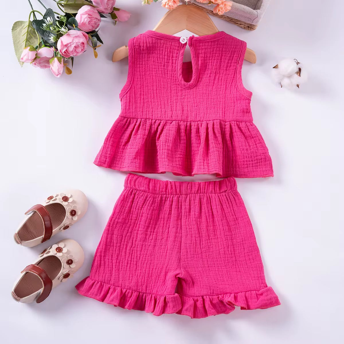 Linen girl set