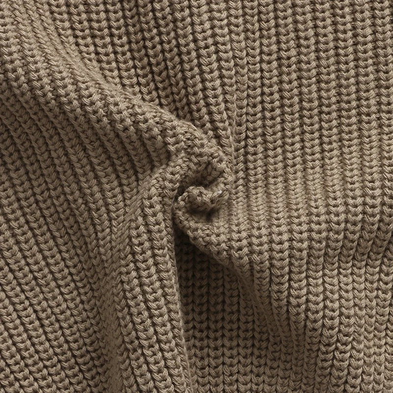 Oversized knitted sweaters