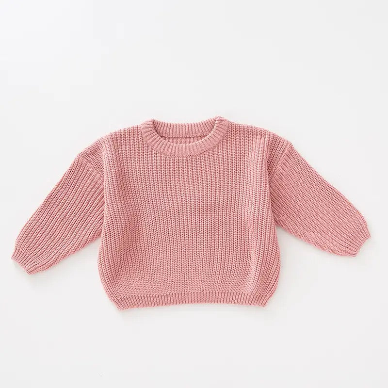 Oversized knitted sweaters