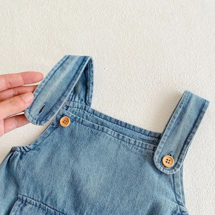 Standard denim romper
