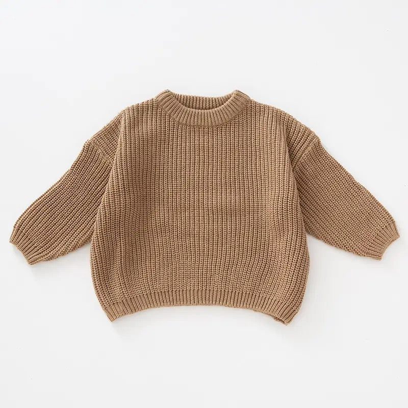 Oversized knitted sweaters
