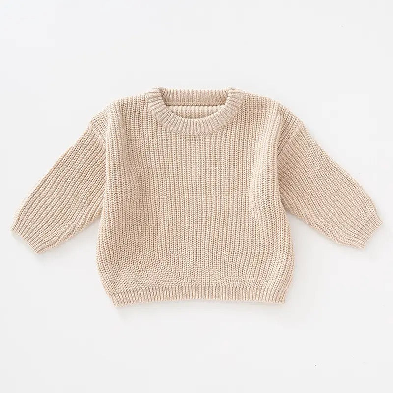 Oversized knitted sweaters