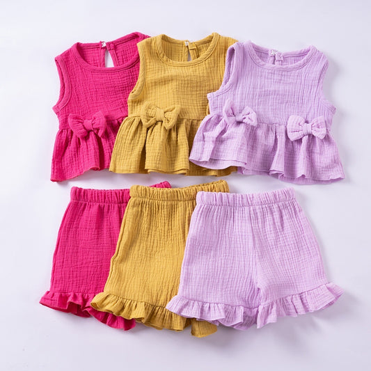 Linen girl set