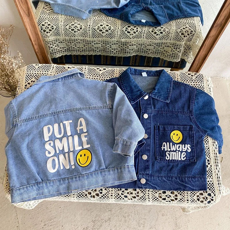 The smile denim jacket