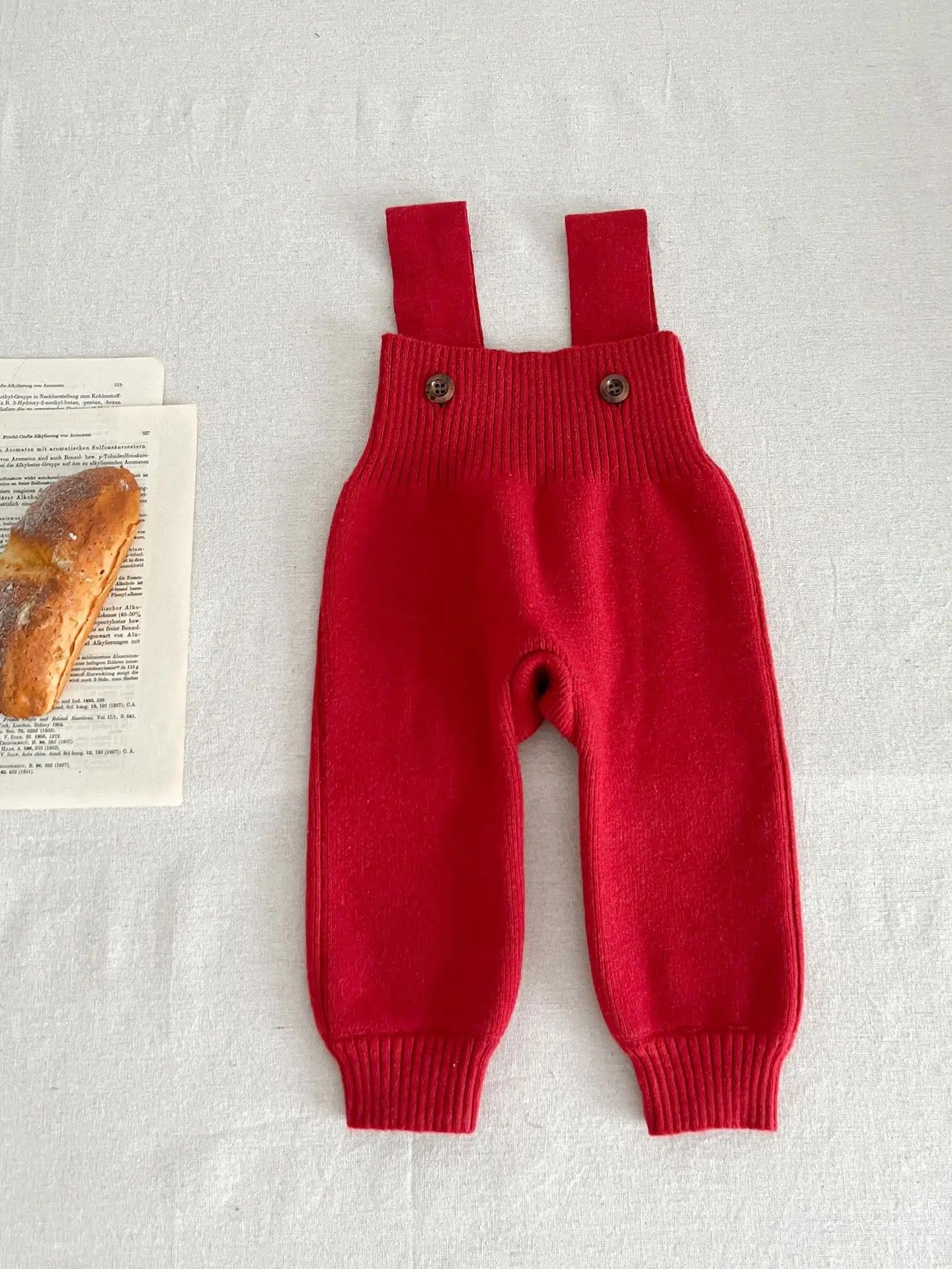 Knitted overalls
