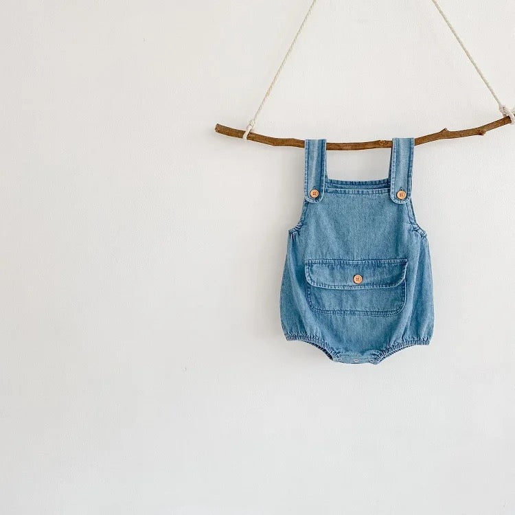 Standard denim romper